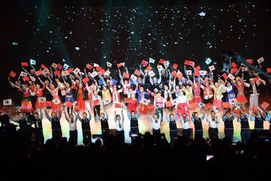“韩国”一场视听文化盛宴！2022中韩友好之夜歌舞晚会举行