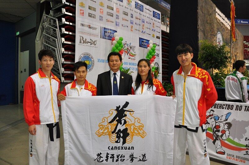 中国ITF跆拳道实战第一人--唐博师范-中新网辽