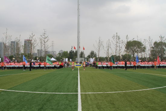 沈阳和平区社区足球联赛在哥德杯世界足球公园